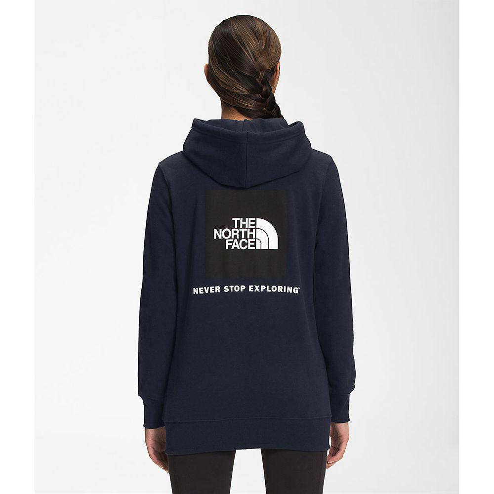 The North Face Box Nse Pullover Γυναικεια Φούτερ Hoodie - Σκουρο Μπλε / Μαυρα (YURO47153)